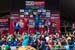 Podium: Marcelo Gutierrez, Jack Moir, Greg Minnaar, Aaron Gwin, Remi Thirion 		CREDITS:  		TITLE: Fort William, 2017 DH World Cup 2 		COPYRIGHT: Fraser Britton