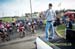 Heck riders getting ready to start 		CREDITS:  		TITLE: Hell of the North 2017 		COPYRIGHT: Jan Safka Cyclingphotos.ca