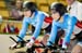 Women Team Pursuit Qualifying 		CREDITS:  		TITLE:  		COPYRIGHT: Guy Swarbrick/TLP Routes to Market Ltd