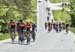 The field comes apart on the Mont Morne climb 		CREDITS:  		TITLE: 2017 Tour de Beauce 		COPYRIGHT: Rob Jones/www.canadiancyclist.com 2017 -copyright -All rights retained - no use permitted without prior; written permission