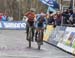 Katerina Nash (Czech Republic) wins the sprint for 3rd over Lucinda Brand (Netherlands) 		CREDITS:  		TITLE: 2017 Cyclocross World Championships 		COPYRIGHT: Rob Jones/www.canadiancyclist.com 2017 -copyright -All rights retained - no use permitted without