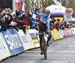 Maghalie Rochette finishing 5th 		CREDITS:  		TITLE: 2017 Cyclocross World Championships 		COPYRIGHT: Rob Jones/www.canadiancyclist.com 2017 -copyright -All rights retained - no use permitted without prior; written permission