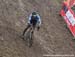 Trevor ODonnell (Canada) navigates a very slippery, off camber descent 		CREDITS:  		TITLE: 2017 Cyclocross World Championships 		COPYRIGHT: Rob Jones/www.canadiancyclist.com 2017 -copyright -All rights retained - no use permitted without prior; written p