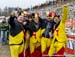 Belgian fans 		CREDITS:  		TITLE: 2017 Cyclocross World Championships 		COPYRIGHT: Rob Jones/www.canadiancyclist.com 2017 -copyright -All rights retained - no use permitted without prior; written permission