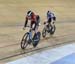 Charlotte Creswicke and Katherine Bergeron Semi-final 		CREDITS:  		TITLE: 2017 Eastern Track Challenge 		COPYRIGHT: Rob Jones/www.canadiancyclist.com 2017 -copyright -All rights retained - no use permitted without prior; written permission