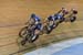 Tristan Guillemette (QC) Equipe du Quebec coming over the top as they charge for the line 		CREDITS:  		TITLE: 2017 Eastern Track Challenge 		COPYRIGHT: Rob Jones/www.canadiancyclist.com 2017 -copyright -All rights retained - no use permitted without prio