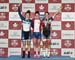 Laurie Jussaume, Kinley Gibson, Annie Foreman-Mackey 		CREDITS:  		TITLE: 2017 Elite Track Nationals 		COPYRIGHT: Rob Jones/www.canadiancyclist.com 2017 -copyright -All rights retained - no use permitted without prior; written permission