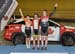 Keirin podium: Ainsley Black, Maggie Coles-Lyster, Charlotte Creswicke 		CREDITS:  		TITLE: 2017 Track Nationals 		COPYRIGHT: Rob Jones/www.canadiancyclist.com 2017 -copyright -All rights retained - no use permitted without prior; written permission