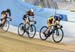 U17 Women scratch Race - Elizabeth Archbold, Madison Dempster and Sarah Van Dam 		CREDITS:  		TITLE: 2017 Track Nationals 		COPYRIGHT: Rob Jones/www.canadiancyclist.com 2017 -copyright -All rights retained - no use permitted without prior; written permiss