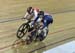 Madalyn Godby vs Yuka Kobayashi  		CREDITS:  		TITLE: 2017 Track World Cup Milton 		COPYRIGHT: Rob Jones/www.canadiancyclist.com 2017 -copyright -All rights retained - no use permitted without prior; written permission