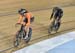 Bronze medal final went to 3 rides 		CREDITS:  		TITLE: 2017 Track World Cup Milton 		COPYRIGHT: Rob Jones/www.canadiancyclist.com 2017 -copyright -All rights retained - no use permitted without prior; written permission