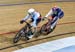 Jasmin Duehring and Katie Archibald 		CREDITS:  		TITLE: 2017 Track World Cup Milton 		COPYRIGHT: Rob Jones/www.canadiancyclist.com 2017 -copyright -All rights retained - no use permitted without prior; written permission