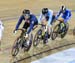 Mandy Marquardt (USA) leading Amelia Walsh 		CREDITS:  		TITLE: UCI, Track World Cup, Cycling Canada, Milton, track cycling 		COPYRIGHT: Rob Jones/www.canadiancyclist.com 2017 -copyright -All rights retained - no use permitted without prior; written permi