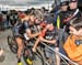 Leandre Bouchard signing autographs for young fans 		CREDITS:  		TITLE: 2017 Mont-Sainte-Anne World Cup 		COPYRIGHT: Rob Jones/www.canadiancyclist.com 2017 -copyright -All rights retained - no use permitted without prior; written permission