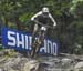 Mark Wallace (Can) Canyon Factory Racing DH 		CREDITS:  		TITLE: 2017 Mont-Sainte-Anne World Cup 		COPYRIGHT: Rob Jones/www.canadiancyclist.com 2017 -copyright -All rights retained - no use permitted without prior; written permission