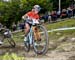 Emily Batty (Can) Trek Factory Racing XC 		CREDITS:  		TITLE: 2017 Mont-Sainte-Anne World Cup 		COPYRIGHT: Rob Jones/www.canadiancyclist.com 2017 -copyright -All rights retained - no use permitted without prior; written permission