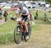 Annika Langvad racing on a borrowd bike as hers was lost on the flight over 		CREDITS:  		TITLE: 2017 Mont-Sainte-Anne World Cup 		COPYRIGHT: Rob Jones/www.canadiancyclist.com 2017 -copyright -All rights retained - no use permitted without prior; written 