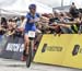 Catharine Pendrel finishing 3rd 		CREDITS:  		TITLE: 2017 Mont-Sainte-Anne World Cup 		COPYRIGHT: Rob Jones/www.canadiancyclist.com 2017 -copyright -All rights retained - no use permitted without prior; written permission