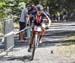 Kate Courtney (USA) 		CREDITS:  		TITLE: 2017 MTB World Championships, Cairns Australia 		COPYRIGHT: Rob Jones/www.canadiancyclist.com 2017 -copyright -All rights retained - no use permitted without prior; written permission