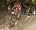 Sebastian Fini Carstensen (Denmark) 		CREDITS:  		TITLE: 2017 MTB World Championships, Cairns Australia 		COPYRIGHT: Rob Jones/www.canadiancyclist.com 2017 -copyright -All rights retained - no use permitted without prior; written permission