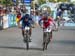 SPRINT for silver between France and Denmark 		CREDITS:  		TITLE: 2017 MTB World Championships, Cairns Australia 		COPYRIGHT: Rob Jones/www.canadiancyclist.com 2017 -copyright -All rights retained - no use permitted without prior; written permission