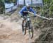 Mark Wallace crashed 		CREDITS:  		TITLE: 017 MTB World Championships, Cairns Australia 		COPYRIGHT: Rob Jones/www.canadiancyclist.com 2017 -copyright -All rights retained - no use permitted without prior; written permission