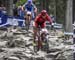 Linda Indergand (Focus XC Team) 		CREDITS:  		TITLE: XC World Cup 1, Nove Mesto, Czech Republic 		COPYRIGHT: Rob Jones/www.canadiancyclist.com 2017 -copyright -All rights retained - no use permitted without prior; written permission