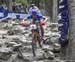 Catharine Pendrel (Clif Pro Team) 		CREDITS:  		TITLE: XC World Cup 1, Nove Mesto, Czech Republic 		COPYRIGHT: Rob Jones/www.canadiancyclist.com 2017 -copyright -All rights retained - no use permitted without prior; written permission