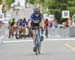 Attack by Laurie Jussaume 		CREDITS:  		TITLE: 2017 Road Championships - Criterium 		COPYRIGHT: Rob Jones/www.canadiancyclist.com 2017 -copyright -All rights retained - no use permitted without prior; written permission