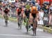 Pier-Andre Cote beat Guillaume Boivin for the field sprint 		CREDITS:  		TITLE: 2017 Road Championships 		COPYRIGHT: Rob Jones/www.canadiancyclist.com 2017 -copyright -All rights retained - no use permitted without prior; written permission