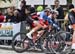 Erin Attwell (Canada) was part of an early break 		CREDITS:  		TITLE: 2017 Road World Championships, Bergen, Norway 		COPYRIGHT: Rob Jones/www.canadiancyclist.com 2017 -copyright -All rights retained - no use permitted without prior; written permission