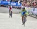 Roglic passes Bodnar 		CREDITS:  		TITLE: 2017 Road World Championships, Bergen, Norway 		COPYRIGHT: Rob Jones/www.canadiancyclist.com 2017 -copyright -All rights retained - no use permitted without prior; written permission