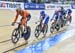 The break about to catch the field 		CREDITS:  		TITLE: 2017 Track World Championships 		COPYRIGHT: Rob Jones/www.canadiancyclist.com 2017 -copyright -All rights retained - no use permitted without prior; written permission