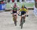 Holmegard (Swe) leading at start of final with Stirnemann moving up 		CREDITS:  		TITLE: 2017 Urban Worlds - Women Eliminator 		COPYRIGHT: Rob Jones/www.canadiancyclist.com 2017 -copyright -All rights retained - no use permitted without prior; written per