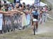 Emily Batty gets a warm reception from the fans 		CREDITS:  		TITLE: 2017 XC Championships 		COPYRIGHT: Rob Jones/www.canadiancyclist.com 2017 -copyright -All rights retained - no use permitted without prior; written permission