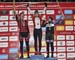 Elite WomenâÄôs podium: l to r- Jenn Jackson, Maghalie Rochette, Sandra Walter 		CREDITS:  		TITLE: 2018 CX Nationals 		COPYRIGHT: ROBERT JONES/CANADIANCYCLIST.COM