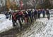 Aroussen Laflamme (QC) Club Cycliste Mont-Ste-Anne at the front 		CREDITS:  		TITLE: 2018 Canadian Cyclo-cross Championships 		COPYRIGHT: Rob Jones/www.canadiancyclist.com 2018 -copyright -All rights retained - no use permitted without prior, written perm