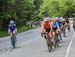 The split in the peloton begins 		CREDITS:  		TITLE: Grand Prix Cycliste Gatineau, Road Race 		COPYRIGHT: ob Jones/www.canadiancyclist.com 2018 -copyright -All rights retained - no use permitted without prior; written permission