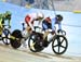 Lauriane Genest (Canada) and Urszula Los (Poland) 		CREDITS:  		TITLE: Track World Cup Milton 2018 		COPYRIGHT: Rob Jones/www.canadiancyclist.com 2018 -copyright -All rights retained - no use permitted without prior; written permission