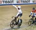 Barrette salutes the crowd after taking the silver 		CREDITS:  		TITLE: Track World Cup Milton 2018 		COPYRIGHT: Rob Jones/www.canadiancyclist.com 2018 -copyright -All rights retained - no use permitted without prior; written permission