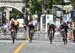 4-up sprint for the final podium spots 		CREDITS:  		TITLE: Tour de Beauce 		COPYRIGHT: Rob Jones/www.canadiancyclist.com 2018 -copyright -All rights retained - no use permitted without prior; written permission