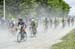 The gravel section was unexpected and caused a lot of grief 		CREDITS:  		TITLE: Tour de Beauce 		COPYRIGHT: Rob Jones/www.canadiancyclist.com 2018 -copyright -All rights retained - no use permitted without prior; written permission