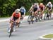 Rob Britton at the front of the bunch with Serghei Tvetcov on his wheel 		CREDITS:  		TITLE: Tour de Beauce 		COPYRIGHT: Rob Jones/www.canadiancyclist.com 2018 -copyright -All rights retained - no use permitted without prior; written permission