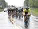 The peloton split into groups 		CREDITS:  		TITLE: Tour de Beauce 		COPYRIGHT: Rob Jones/www.canadiancyclist.com 2018 -copyright -All rights retained - no use permitted without prior; written permission