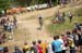 Nino Schurter (Sui) Scott-SRAM MTB Racing entertaining the spectators 		CREDITS:  		TITLE: Val di Sole World Cup 		COPYRIGHT: Ego-Promotion