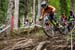 Connor Fearon (Aus) Kona Factory Team 		CREDITS:  		TITLE: Val di Sole DH World Cup 4 		COPYRIGHT: Fraser Britton