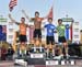 Jerseys: L to r - Riley Pickrell, Riley Sheehan, Michael Garrison, Kevin Cervantes 		CREDITS:  		TITLE: 2018 Tour de L Abitibi - Stage 4 		COPYRIGHT: Rob Jones/www.canadiancyclist.com 2018 -copyright -All rights retained - no use permitted without prior; 