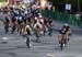 The remnants of the break hold off the peloton at the line 		CREDITS:  		TITLE: 2018 Tour de L Abitibi - Stage 2 		COPYRIGHT: Rob Jones/www.canadiancyclist.com 2018 -copyright -All rights retained - no use permitted without prior; written permission