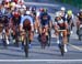 Riley Pickrell  takes the sprint ahead of Eduardo Cruz De La Mora 		CREDITS:  		TITLE: 2018 Tour de L Abitibi 		COPYRIGHT: Rob Jones/www.canadiancyclist.com 2018 -copyright -All rights retained - no use permitted without prior; written permission