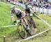 Nino Schurter (Sui) Scott-SRAM MTB Racing and Stephane Tempier (Fra) Bianchi Countervail 		CREDITS:  		TITLE: 2018 UCI World Cup Albstadt 		COPYRIGHT: Rob Jones/www.canadiancyclist.com 2018 -copyright -All rights retained - no use permitted without prior;